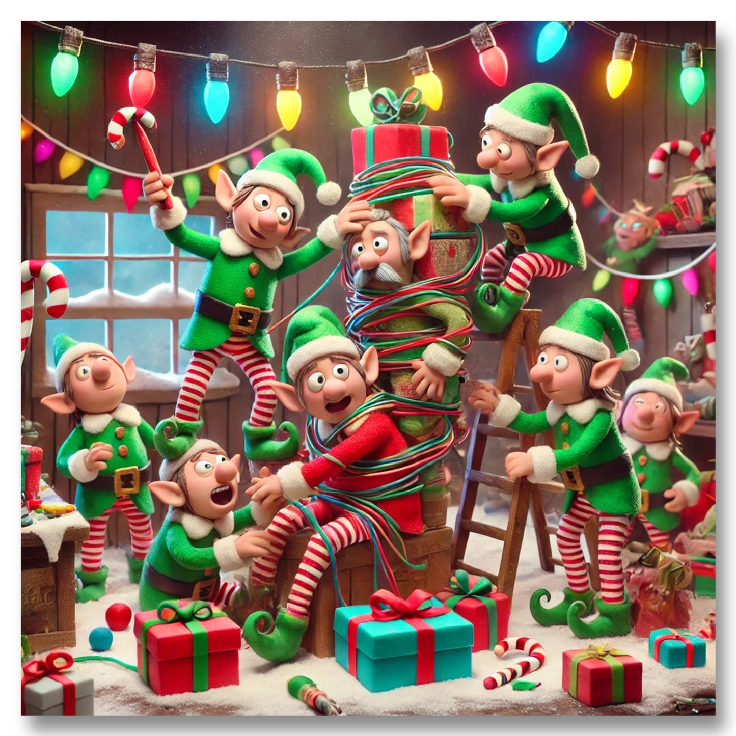 Elfing Around - A Little Tied Up