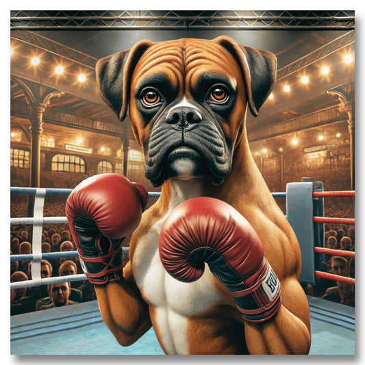 Boxer in the Ring