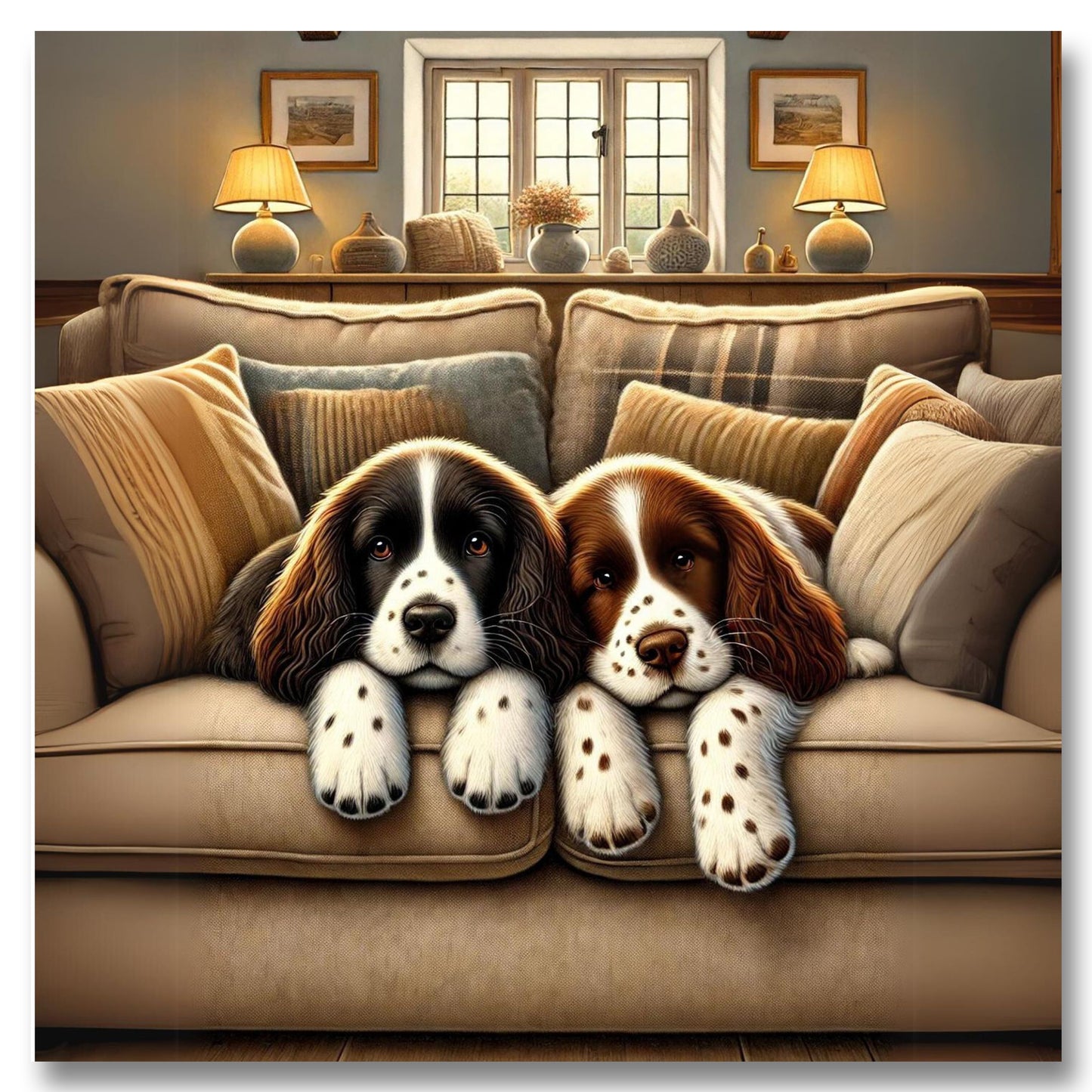 Springer Spaniel Snuggle Buddies